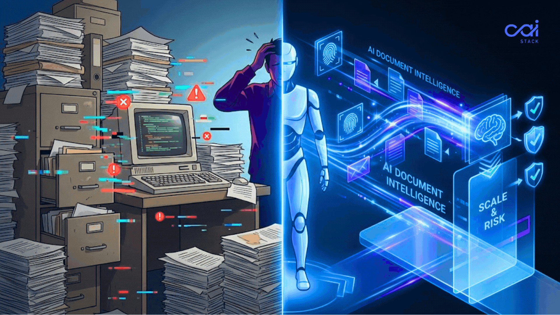 Image for blog post: Why Legacy KYC Systems Struggle with Scale - and How AI Transforms Documents & Risk